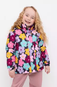 Куртка для девочек CROCKID, ВК 38111/н/5 ГР, цвет - серый