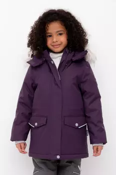Куртка для девочек CROCKID, ВК 38112/1 ГР, цвет - фиолетовый