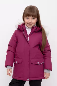 Куртка для девочек CROCKID, ВК 38112/2 ГР, цвет - фиолетовый