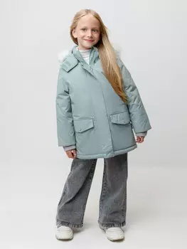 Куртка для девочек CROCKID, ВК 38112/6 ГР, цвет - зеленый