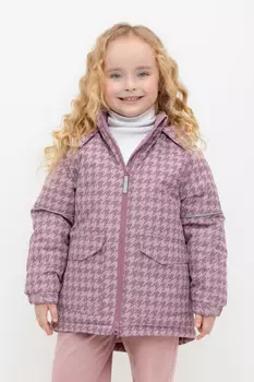 Куртка для девочек CROCKID, ВК 38113/н/2 ГР, цвет - фиолетовый