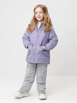 Куртка для девочек CROCKID, ВК 38121/н/2 ГР, цвет - фиолетовый