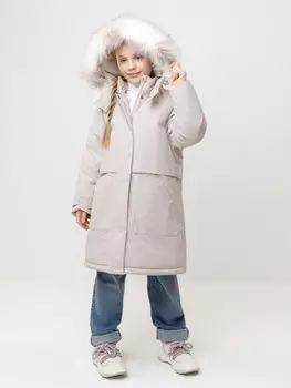 Куртка для девочек CROCKID, ВК 38125/2 ГР, цвет - серый