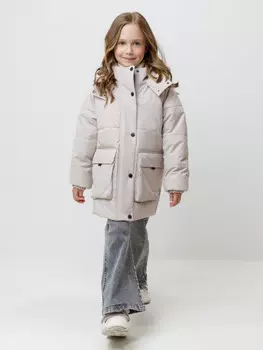 Куртка для девочек CROCKID, ВК 38130/2 УЗГ, цвет - серый