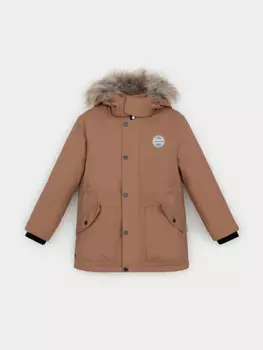 Куртка для мальчика с утеплителем нового поколения для мальчиков CROCKID, ВК 36106/2 ГР (98-122), цвет - оранжевый