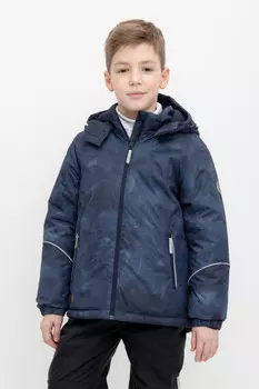 Куртка для мальчика с утеплителем нового поколения для мальчиков CROCKID, ВК 36102/н/2 ГР ( 92-122), цвет - синий
