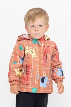 Куртка для мальчиков CROCKID, ВК 30115/н/1 Ал, цвет - коричневый