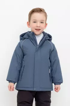 Куртка с утеплителем нового поколения для мальчиков CROCKID, ВК 36085/4 ГР, цвет - синий