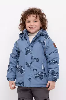 Куртка с утеплителем нового поколения для мальчиков CROCKID, ВК 36084/н/4 ГР, цвет - голубой