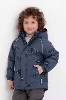 Куртка с утеплителем нового поколения для мальчиков CROCKID, ВК 36084/н/5 ГР, цвет - синий