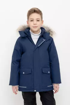 Куртка с утеплителем нового поколения для мальчиков CROCKID, ВК 36103/4 ГР (122-158), цвет - синий