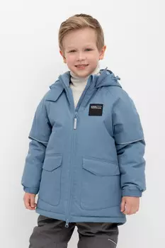 Куртка с утеплителем нового поколения для мальчиков CROCKID, ВК 36094/5 ГР, цвет - синий