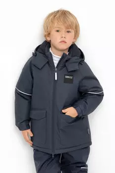 Куртка с утеплителем нового поколения для мальчиков CROCKID, ВК 36094/3 ГР, цвет - синий