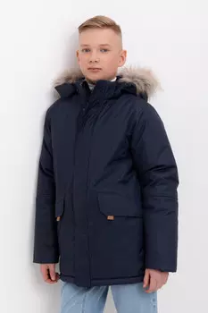 Куртка с утеплителем нового поколения для мальчиков CROCKID, ВК 36100/4 ГР, цвет - синий