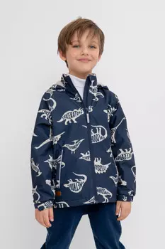 Куртка ветровочная для мальчика для мальчиков CROCKID, ВК 30133/н/1 ГР, цвет - темно-синий