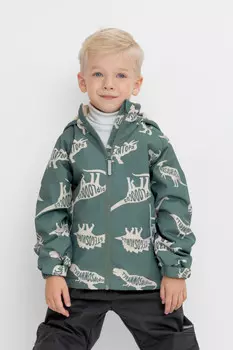 Куртка ветровочная для мальчика для мальчиков CROCKID, ВК 30133/н/2 ГР, цвет - зеленый