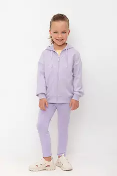 Лосины для девочки для девочек CROCKID, К 4074, цвет - фиолетовый