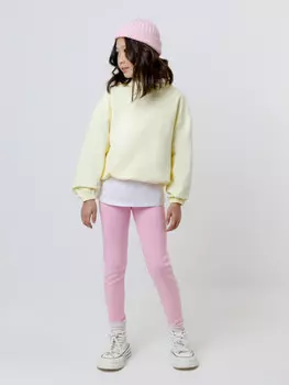 Лосины для девочки для девочек CROCKID, КП 4940, цвет - розовый