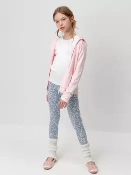 Лосины для девочки для девочек CROCKID, КР 4074, цвет - синий