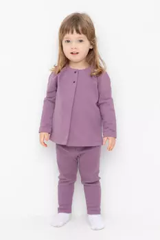 Лосины для девочки для девочек CROCKID, КР 400597, цвет - бордовый