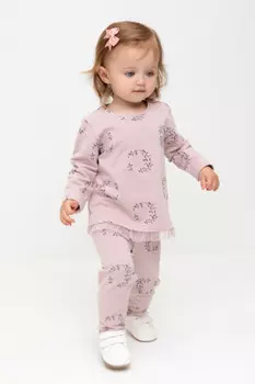 Лосины для девочки для девочек CROCKID, КР 4321, цвет - розовый