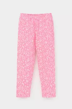 Лосины для девочки для девочек CROCKID, КР 4074-1, цвет - ярко-розовый