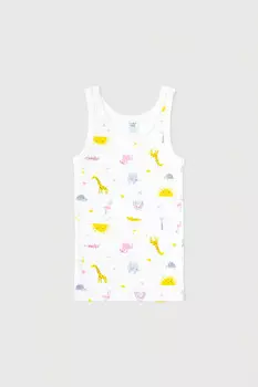 Майка для девочек CROCKID, К 1066, цвет - сахар