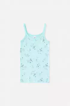 Майка для девочек CROCKID, К 1082, цвет - минт