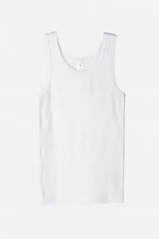 Майка для мальчика для мальчиков CROCKID, К 1193, цвет - белый