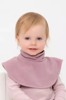 Манишка для девочек CROCKID, ФЛ 80004/25/40 ГР, цвет - розовый