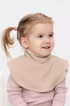 Манишка для девочек CROCKID, ФЛ 80004/39 ГР, цвет - светло-бежевый