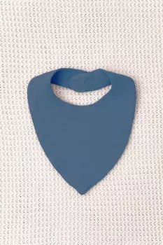 Нагрудник для новорожденных CROCKID, К 8519, цвет - синий