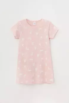 Ночная сорочка для девочек CROCKID, К 1156, цвет - розовый