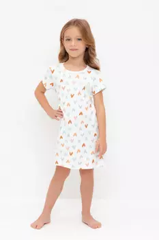 Ночная сорочка для девочек CROCKID, К 1156, цвет - сахар
