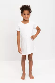 Ночная сорочка для девочек CROCKID, К 1156, цвет - бежевый