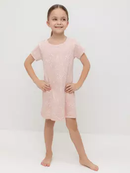Ночная сорочка для девочек CROCKID, К 1156, цвет - розовый
