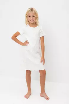 Ночная сорочка для девочек CROCKID, К 1180/24, цвет - бежевый