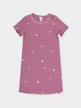 Ночная сорочка для девочек CROCKID, К 1180, цвет - фиолетовый
