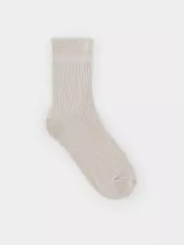 Носки длинные детские для девочек CROCKID, К 9643/3 ФВ, цвет - бежевый