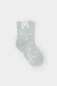 Носки для девочки для девочек CROCKID, К 9683/2 АТ, цвет - зеленый