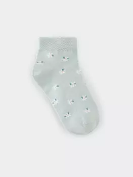Носки короткие для девочки для девочек CROCKID, К 9612/10 АТ, цвет - зеленый