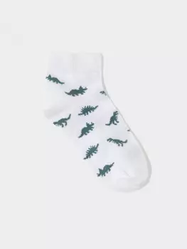 Носки короткие для мальчика для мальчиков CROCKID, К 9613/13 АТ, цвет - белый