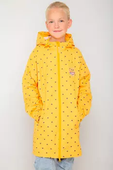 Пальто для девочек CROCKID, ВК 32127/н/1 ГР, цвет - желтый