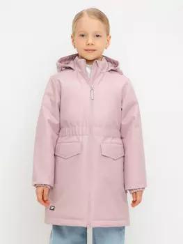 Пальто для девочек CROCKID, ВК 32152/8 УЗГ, цвет - розовый