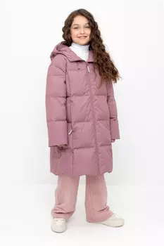 Пальто для девочек CROCKID, ВК 34068/4 УЗГ, цвет - фиолетовый