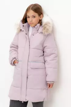 Пальто для девочек CROCKID, ВК 38094/6 УЗГ, цвет - розовый