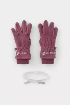 Перчатки для девочек CROCKID, ФЛ 10001/25/50 ГР, цвет - фиолетовый
