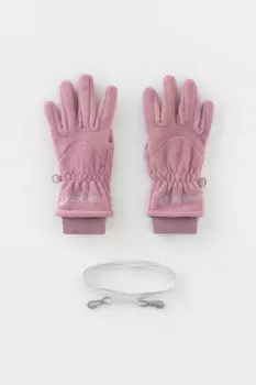 Перчатки для девочек CROCKID, ФЛ 10001/25/49 ГР, цвет - фиолетовый