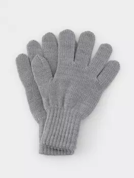 Перчатки для девочек CROCKID, К 125/25, цвет - серый