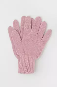 Перчатки для девочек CROCKID, К 125, цвет - розовый